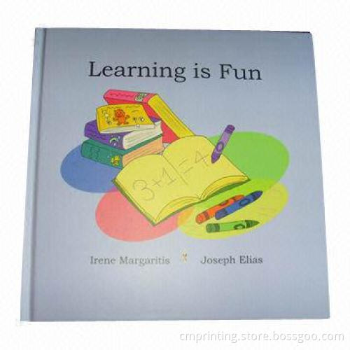 Hardcover Book Printing for Children, Using 157gsm Art Paper and 120gsm Offset Paper
